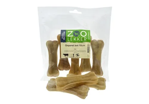 Zoolekker Geperst Bot hondensnack 10 cm - 5 stuks