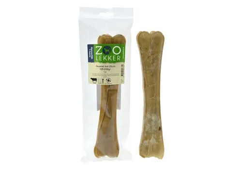 Zoolekker Geperst Bot hondensnack 25 cm - 220 g