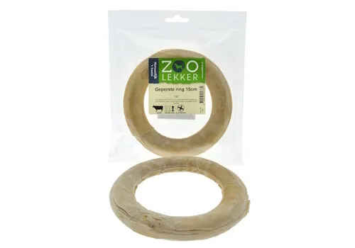 Zoolekker Geperste Ring hondensnack 15 cm