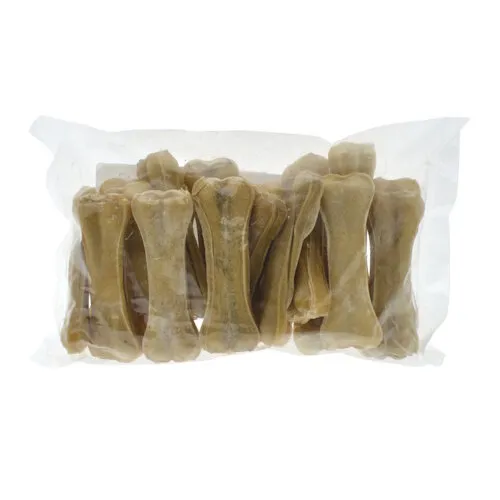 Zoolekker Geperst Bot hondensnack 10 cm bulk - 20 stuks