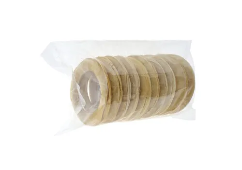 Zoolekker Geperste Donut hondensnack 15 cm bulk - 10 stuks