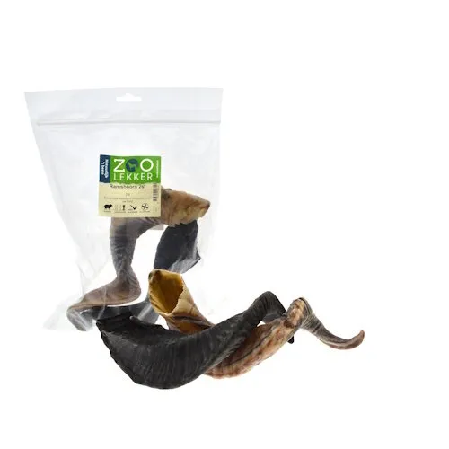 Zoolekker Ramshoorn hondensnack - 2 stuks