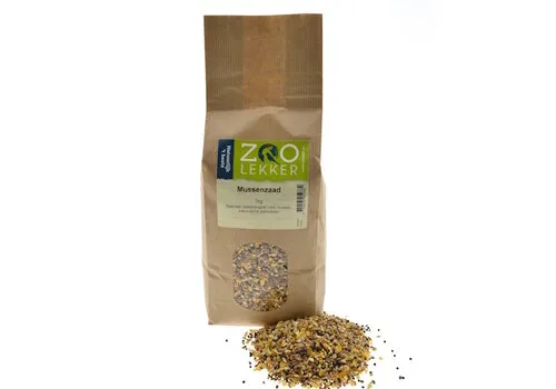 Zoolekker Mussenzaad - 1 kg, 2 kg, 3,5 kg en 20 kg