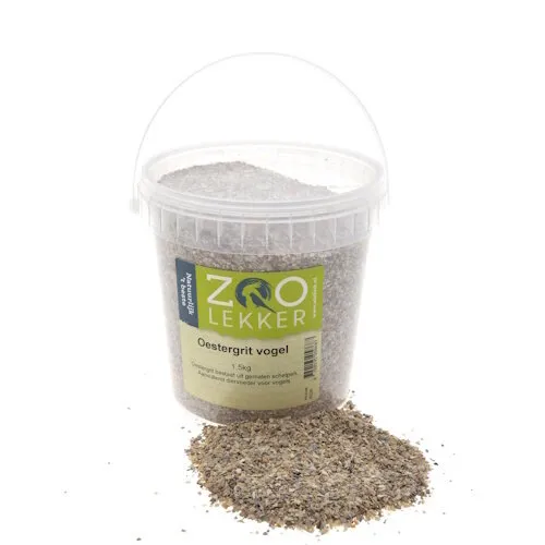 Zoolekker Oestergrit vogel - 1,5 kg