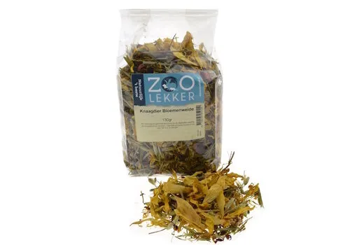 Zoolekker Knaagdier Bloemenweide 130 Gram