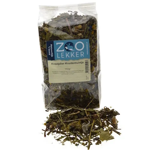 Zoolekker Knaagdier Kruidentuintje 150 Gram