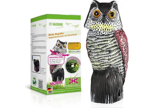 2ekans Isotronic Uil met bewegende kop | Vogel Verschrikker