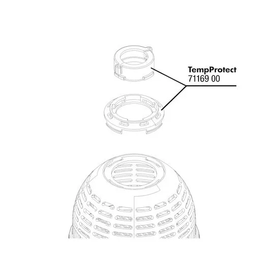 JBL TempProtect II Houder-set