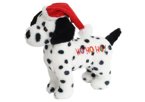 De Boon Kerst hondenspeeltje pluche met piep 30 cm