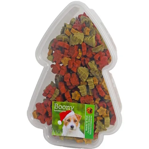 Boony Semi-moist kerstmix kerst cup 450 gram