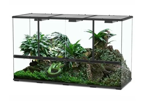 TerrAtlantis Terrarium | 132 x 45 x 75CM | Zwart-001