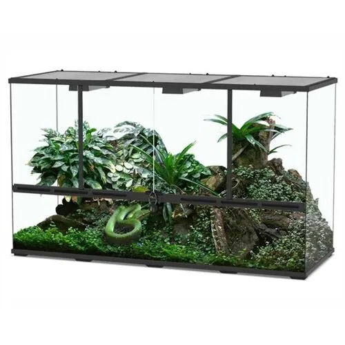 TerrAtlantis Terrarium | 132 x 45 x 75CM | Zwart-001