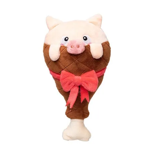 FuzzYard Ham a merry pigmas hondenspeeltje