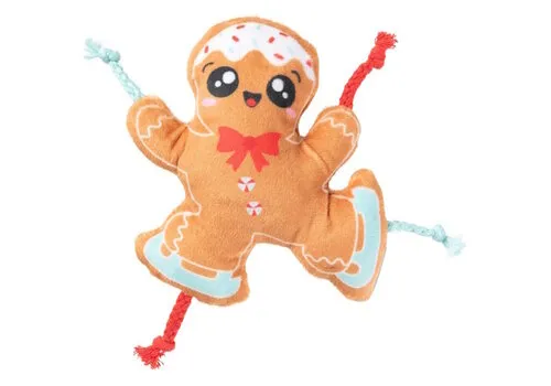 FuzzYard Biscuit blader hondenspeeltje 12,5 cm