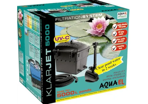 Aquael KlarJet 5000 Fountain UV Filter Set | Vijverfilterset met UV