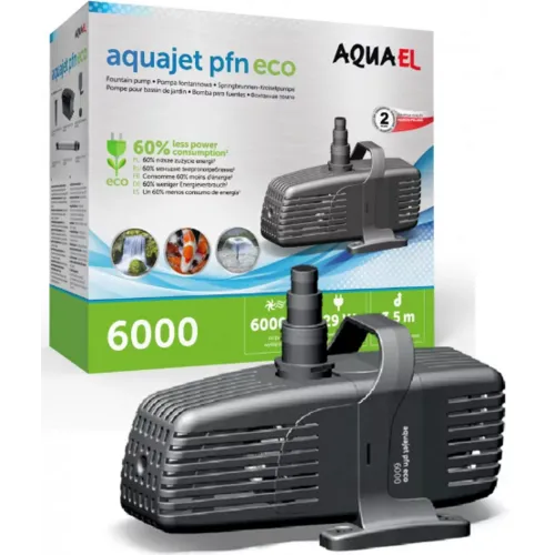 Aquael Aqua Jet PFN 6000 ECO | Energiezuinige Vijverpomp