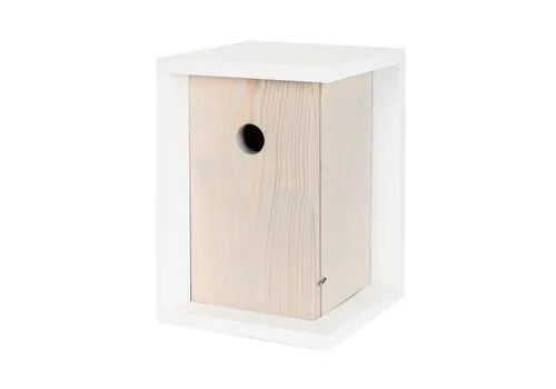 Tweetfeed Nestkast Rosalie - modern vogelhuis wandmodel