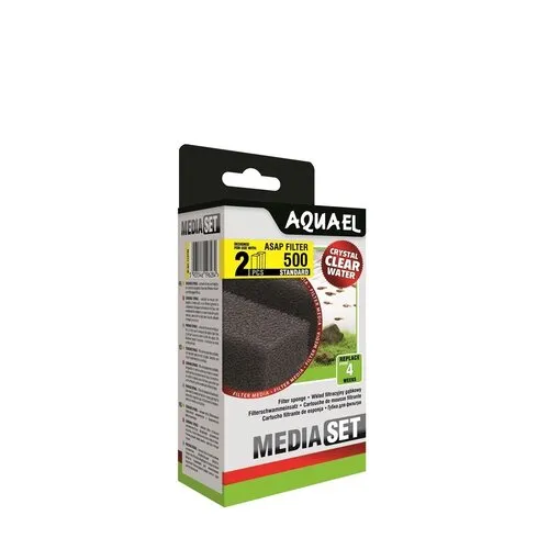 Aquael Spons ASAP 500 - Standaard - Set van 2 stuks