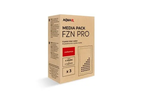 Aquael FZN Pro Mediakit Carbon - Set van 3 stuks