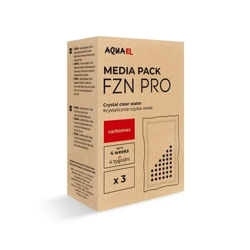 Aquael FZN Pro Mediakit Carbon - Set van 3 stuks