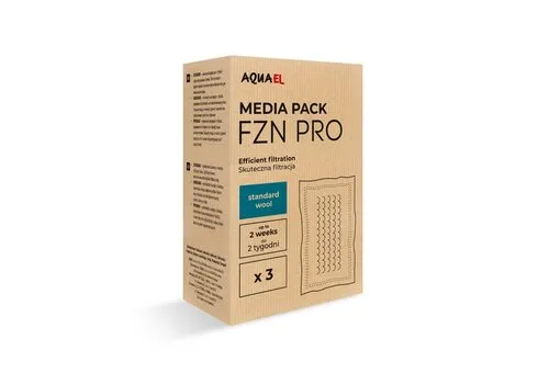 Aquael FZN Pro Mediakit Standaard - Set van 3 stuks