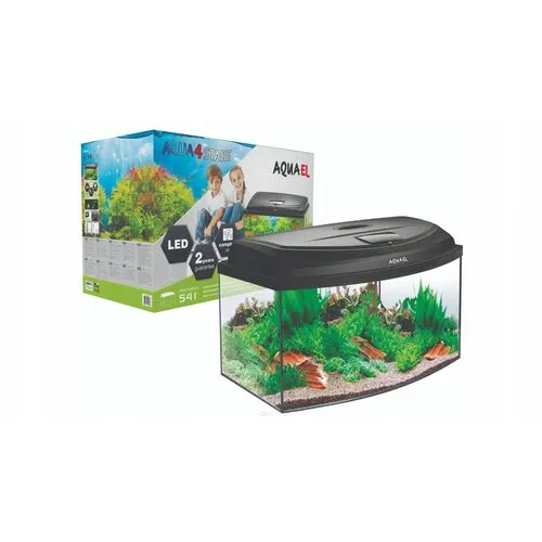 Aquael Aqua4Start 60 Oval Dag & Nacht | 45L | 60 x 30 x 30CM