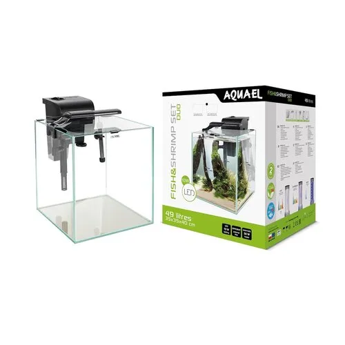 Aquael Fish & Shrimp Set Duo Dag & Nacht 35 2.0 | 49L | 35 x 35 x 40CM