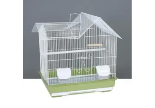 Junai.nl Vogelkooi A801 wit middelmaat