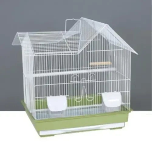 Junai.nl Vogelkooi A801 wit middelmaat