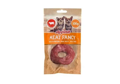 Comfy Appetit Vleesfranse rundvleesschijfje hondensnack 100 Gram