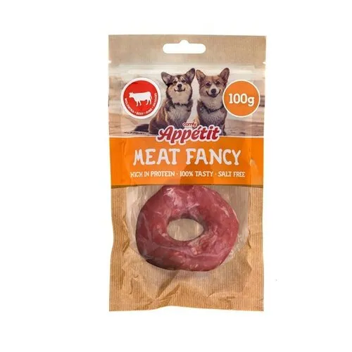 Comfy Appetit Vleesfranse rundvleesschijfje hondensnack 100 Gram
