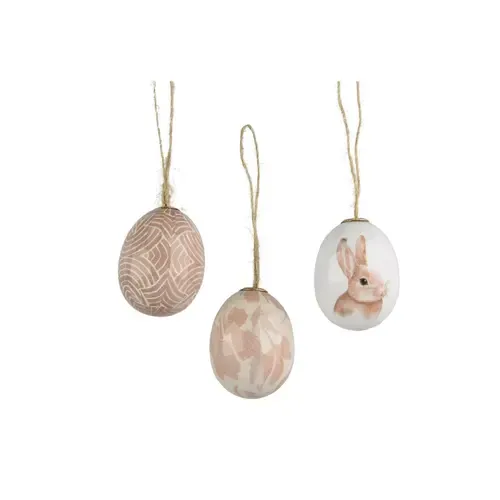 Decoris Paas Ei foam Ø4-H6cm