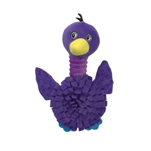 Have A Pet Hondenspeeltje Sniffy Pluche Vogel Paars