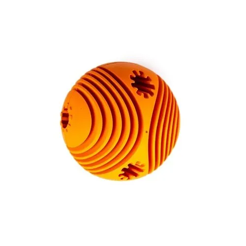 Have A Pet Hondenspeeltje Rubberen Snackbal Oranje 6,3 cm