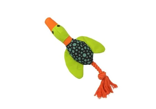 Have A Pet Hondenspeeltje Rusty Eend Groen 33 CM