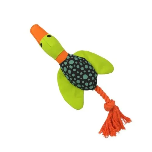 Have A Pet Hondenspeeltje Rusty Eend Groen 33 CM