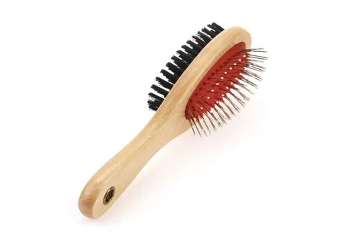 Have A Pet Borstel Woody Dubbel Ovaal