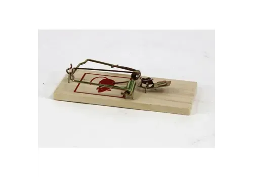 AllesTegenOngedierte.nl Houten Rattenval (stalen trigger)