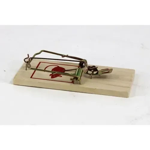 AllesTegenOngedierte.nl Houten Rattenval (stalen trigger)