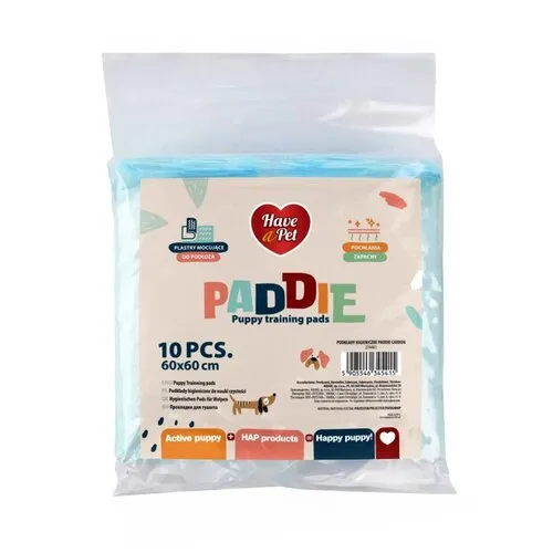 Have A Pet Puppy trainingspads actief kool 60x60 cm 10 stuks