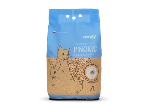 Comfy Kattenbakvulling hout kamille 7L