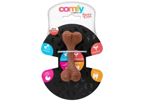 Comfy Dental kauwbot met barbecuegeur bruin