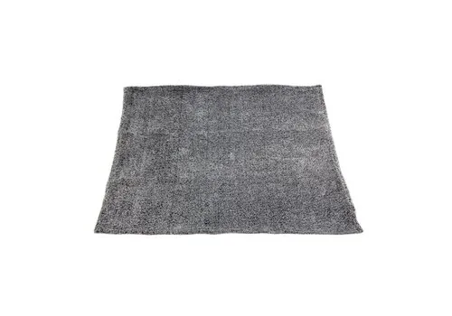 Comfy Pluche deken grijs melange 70x80 cm | 1 laag