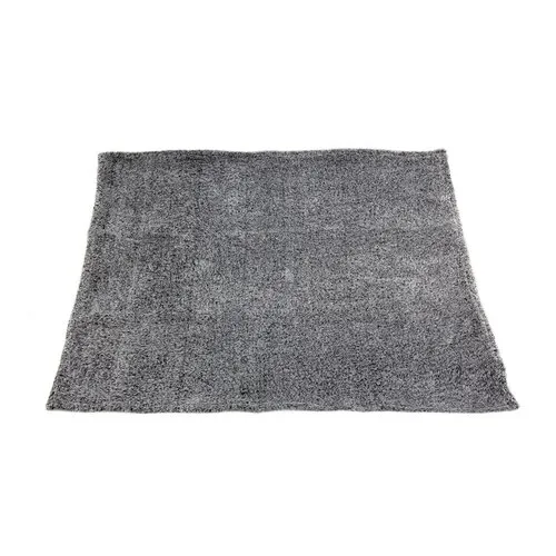 Comfy Pluche deken grijs melange 70x80 cm | 1 laag