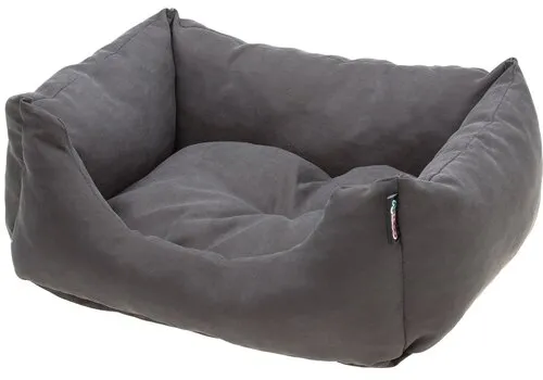 Comfy Emma Plush hondenmand grijs