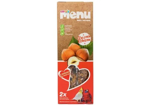 Comfy Appetit Menu papegaaien sticks noten 90 gram