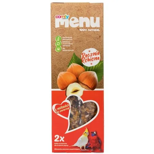 Comfy Appetit Menu papegaaien sticks noten 90 gram