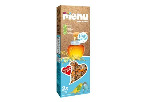 Comfy Appetit Parkieten sticks honing 90 g