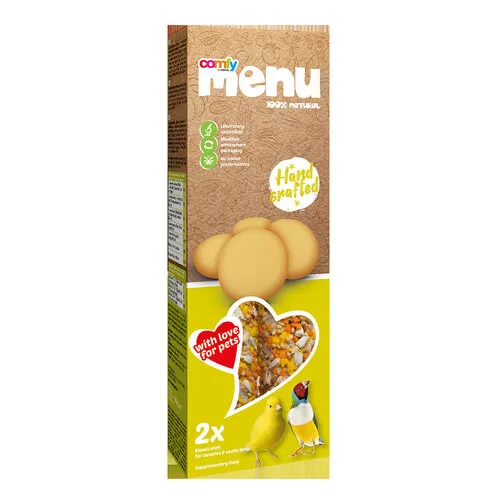 Comfy Appetit Sponge cake sticks voor kanaries en exoten 90 gram