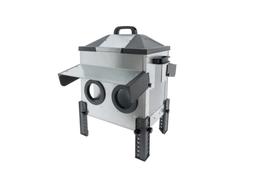 ROBUST® Voerbak met voeropeningen 16 kg | hoog | voor kippen